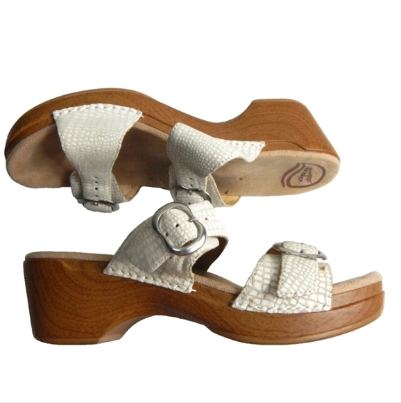 Dansko Sophie Wedge Clog Sandals - Picture 3 of 5